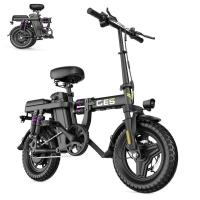 Bicicleta eléctrica urbana GE5 plegable, 720 Wh, 48 V, 15 Ah, autonomía de 100 km. Motor trasero, 25 km/h, hasta 100 km. Bicicleta eléctrica para hombre/mujer. - details 6