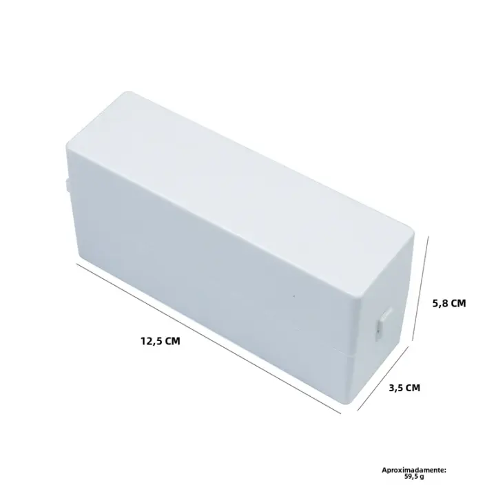 Caja De Almacenamiento Para Uñas Misscheering Con 30 Agujeros Soporte Para Esmalte Y Herramientas De Manicura En Plástico - 1