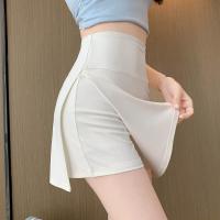 Falda De Tenis Deportiva Para Mujer Con Cintura Alta Skorts De Golf Badminton Yoga Fitness Shorts De Entrenamiento 2 En 1 Tights - details 9