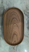 Plato Japonés De Madera Bebida Oval Mini Para Niños 23cm Juego De Comedor Ecológico Y Duradero Estilo Japonés - details 1
