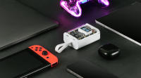 Mars Gaming MPK-10K, Power Bank Compacta 22.5W, Carga Rápida QC3.0 & PD3.0 10000mAh, Monitorización Inteligente de Batería con Carga Múltiple, Cordón + Linterna LED, Conectividad Universal, Batería Externa en Negro o Blanco - details 0