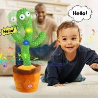 Juguete De Cactus Que Habla Y Danza Aprendizaje Educativo Para Niños Acepta Voz En Español Inglés Y Árabe Regalo Para Cumpleaños - details 2