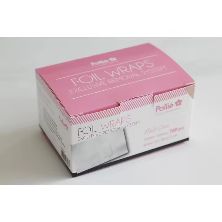 LAMINAS ENVOLVENTES PARA REMOVER 100 UNIDADES (marca: Pollié) - 1