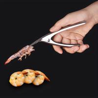 Diseñador De Camarones En Acero Inoxidable Con Diseño Ergonómico Y Diseñador De Espinillas Fácil De Usar Herramienta De Cocina Para Preparación De Mariscos - details 5
