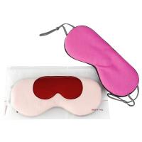 Máscara De Ojos Suave Para Dormir Alivia La Fatiga Ocular Máscara De Viaje Transpirable Doble Cara De Seda De Queso Y Algodón Mesh - details 19