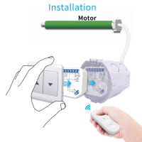 Módulo deInterruptor Para Cortina Inteligente Tuya Smart Life Control Remoto De Blinds Rollos Y Cortina RF+WiFi App Timer Google Home Alexa Echo Para Hogar Inteligente - details 7