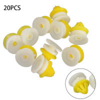 20x Clips De Panel Interior Para Puerta Vauxhall Opel Vivaro Movano Primastar Clio I / Clio II / Kangoo / Laguna Accesorios De Coche Material Plástico - details 0