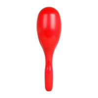 Paquete De 1 Pares De Martillos De Arena Redondos Para Niños Instrumentos De Percusión Educativos De Plástico Rojo Para Regalos De Cumpleaños O Orff - details 6