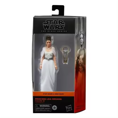 STAR WARS PRINCESS LEIA ORGANA (YAVIN 4) (EPISODE IV) BLACK SERIES FIGURAS 15 CM 2021 WAVE 4 - 1