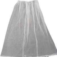 Vestido De Novia Blanco Nuevo Con Petticoat Sobejante Ahorra De Inundaciones Del Baño Slip De Falda Repleto Para Boda - details 3