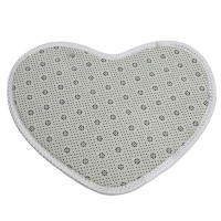 Carpet De Forma De Corazón Suave Y Cómoda Para Dormitorio Y Baño Absorbe Agua Sin Pelos Productos Domésticos No Caen - details 30
