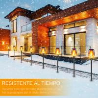 96 Luces De Torcha Solar Para Exterior IP65 Impermeables Luz De Velocidad Para Jardín Patio Iluminación De Césped Estilo Moderno - details 0