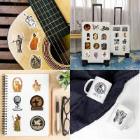 Pegatinas De Mitología Griega Para Laptop De Adulto Y Niña 50pcs Estilo Retro Vinilo Impermeable Para Botella De Agua Y Guitarra - details 1