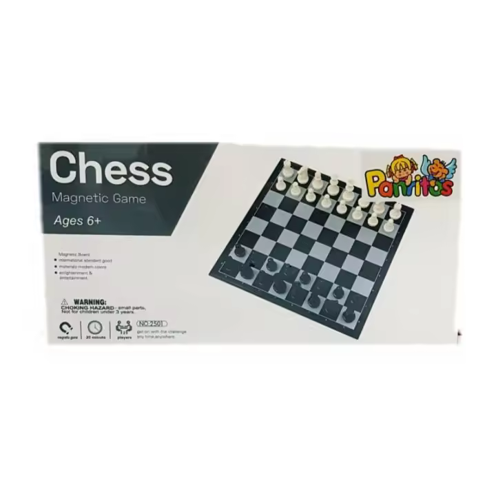 JUEGO DE MESA DE LA AJEDREZ PARA VIAJAR DE PANRITOS - 1