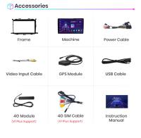 Junsun Android 13 Radio Para Kia Carens 2013 2014 2015 2016 2017 2018 DSP Navegación GPS Reproductor Multimedia 2 DIN Inalámbrico CarPlay Android Auto Radio - details 24