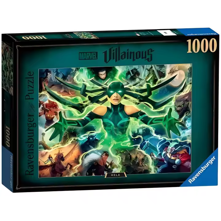 Puzle 1000 Piezas Marvel Villanos Hela - 1