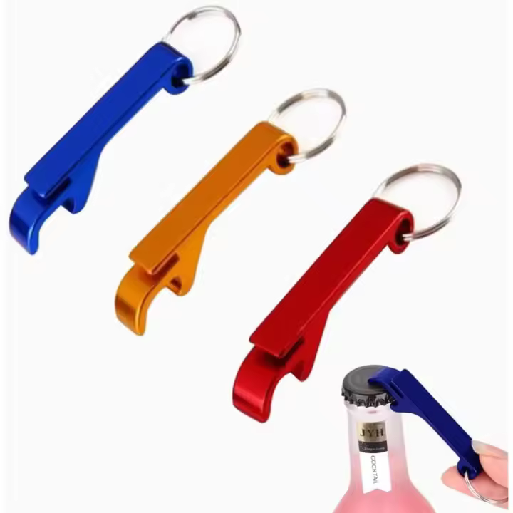 Llavero Abridor de Botellas (Pack de 3) con Llave - Uso Diario y Regalo - 1