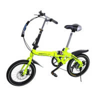 FOLDING BIKE, WHEEL 16" x 2.12 CM, 20" x 2.12 CM 7 SPEED GEARBOX, ADJUSTABLE SADDLE AND MINILLAR HEIGHT, FACUK TO SAVE, SHIPPING 2 DAYS FROM EUROPE. - details 1