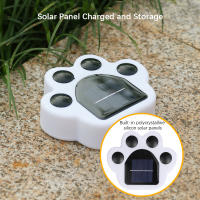 Luces Solares LED Para Exterior Con Diseño De Huella De Animal Decorativa Para Jardín Paseo Terraza Camping Decoración Verano - details 3