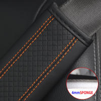Almohadilla De Cinturón De Seguridad De Cuero PU Para Coche Cubierta De Hombro Transpirable Protección Accesorios De Automóvil Interior - details 10