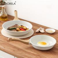 KEMORELA Sartén Antiadherente Con Recubrimiento De Granito Resistente Al Calor Manija Inducción Compatible 20/24/28cm 1PCS - details 2