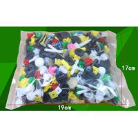 Clavija De Coche 100pcs Clip Plástico Mixto Clip Híbrido Tornillo De Fijación De Parachoques Accesorios De Automóvil - details 7