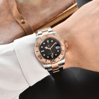 Reloj Mecánico Para Hombre DWAYNE CAMPBELL NH35 Resistente Al Agua Acero Inoxidable Vidrio De Zafiro Luminoso Regalo Ideal Para Negocios - details 8
