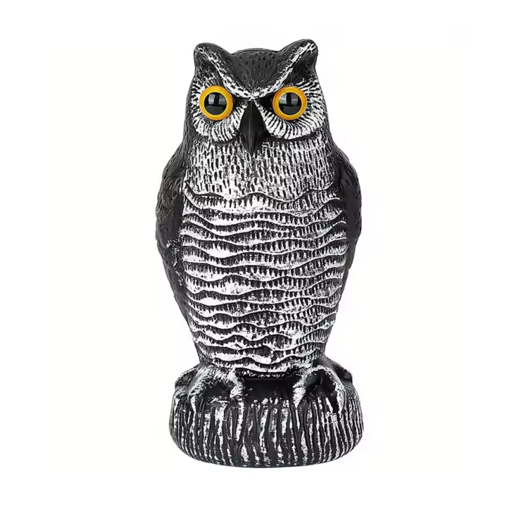 Adorno De Jardín Con Órbitas De Águila Plástico Impermeable Para Disuadir Pájaros Decoración Antipájaros Para Exterior - 1
