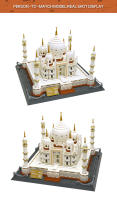 Mini Bricks De Ciudad Taj Mahal Famoso Edificio Micro Modelo De India Bloques Creativos Para Niños Y Adultos Regalo Ideal - details 7