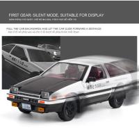 Coche De Deportes De Aleación Toyota AE86 1/24 Con Sonido Y Luz Modelo De Coche De Simulación Juguete De Carreras Super Rápidas Colección De Regalos Para Adolescentes Y Adultos - details 8
