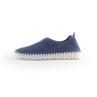 ANDY-Z  AZ2313 Azul  Zapatilla mujer, Diseño hueco en la parte superior，Calzado cómodo y versátil -Moda casual - details 0