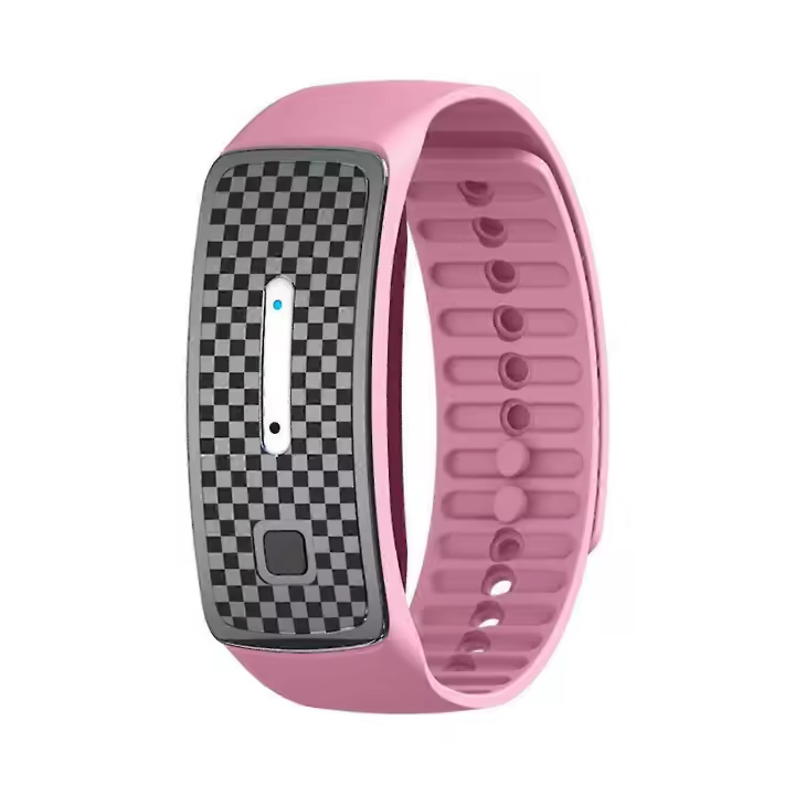 2pcs Ultrasonic Body Shape Wristband Magnetic Lymph Detox Bracelet Drainage Fk - 1