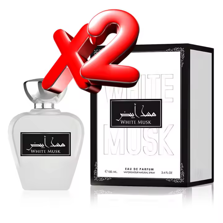 2 UNIDADES White Musk Eau de Parfum Arabe Unisex100ml Montage Brands Fragancia inspirada en otros perfumes Unisex Hombre Mujer - 1