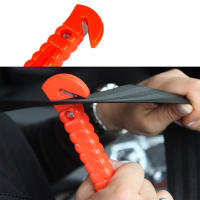 Martillo De Seguridad Para Coche 2PCS Herramienta De Rescate Emergencia Rompe Vidrio Cinturón De Seguridad Cutter Herramientas De Escape Para Vida - details 3