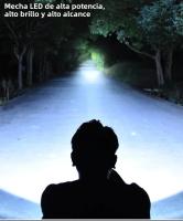 Linterna Frontal LED 5/11 Recargable Por USB Con Batería 18650 Integrada Lámpara De Mano Para Pesca Y Actividades Al Aire Libre - details 5