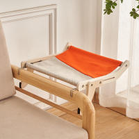 Cama De Gato En Ventana De Madera Sólida Resistente Cuatro Estaciones Colgante Para Jardín Hogar Juguete Para Mascotas - details 4