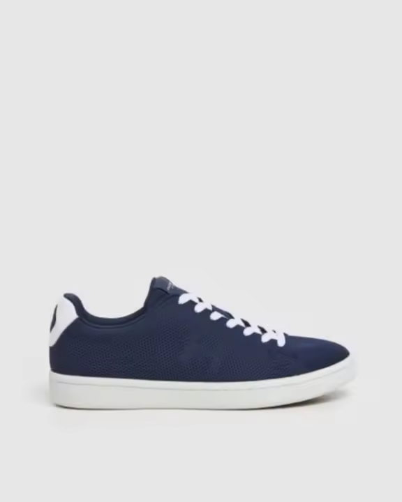 HACKETT HMS21454 BOND KNIT Zapatillas Bajas Hombre Azul - 1