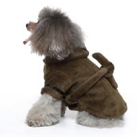 Toalla De Baño Para Perros Y Gatos Con Cola Y Cinturón De Secado Rápido Para Pequeños Mascotas after Swimming Y Grooming - details 24