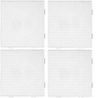 Hama Beads 4pcs 2.6mm Pegboard Cuadrado Transparente Multicolor Pueden Usarse Individualmente O Como Superficie Unida Tamaño 14.5x14.5 Para Juegos Educativos Y Creación De Manualidades - details 0