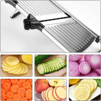 LMETJMA Slicercito Ajustable De Acero Inoxidable Para Verduras Y Frutas Cortador De Pato Patata Tomate Cebolla Zanahoria JT213 - details 9