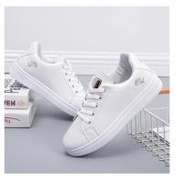 Zapatos De Mujer En PU Cuero Sintético Con Bordado Blancos Broderie Respirables Con Flores Y Cordones Nueva Colección Zapatos Casuales - details 11