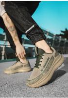 Zapatos De Correr Para Hombre Transpirables Zapatillas De Deporte Mesh Respirable Suela De Goma Antideslizante Para Gimnasio Y Tenis - details 5