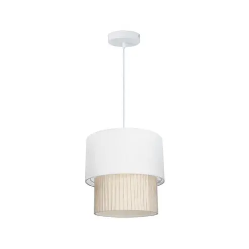 Gsc Evolution Lámpara de Techo Colgante Serie Batwe E27 Ø280mm Blanco - Iluminación Ajustable - 1