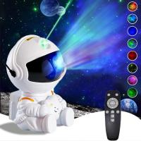 Proyector De Estrellas Y Astronauta Galaxy LED Luz Nocturna Decorativa Para Habitación Regalo Para Niños Lámpara De Decoración Del Piso - details 0