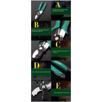 TAIMIMEI Alicate De Despeje De Cables Y Corte De Alambre HT2177 Herramienta Manual Para Trabajo Electrónico Tamaño 8 Pulgadas - details 0