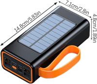 Cargador solar portátil para prolongar La Vida úril DE LA badería para acampar, hacer senderismo, Pescar y montañismo. - details 0