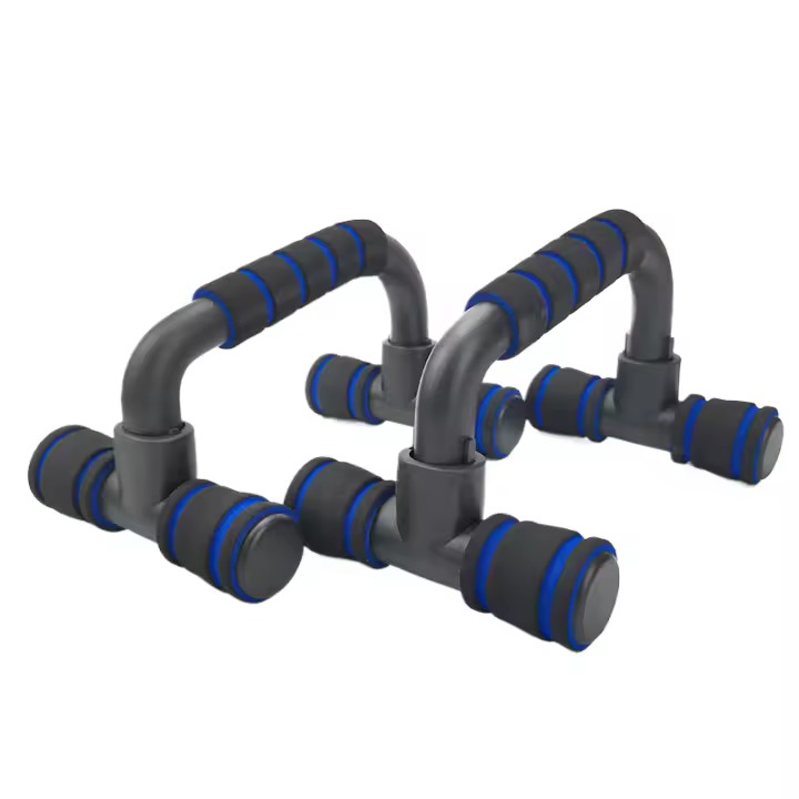 2Pcs Soporte De Empuje Antideslizante En Forma De H Para Gimnasio Y Casa Equipo De Ejercicio Para Músculos Del Braza Y Pecho - 1