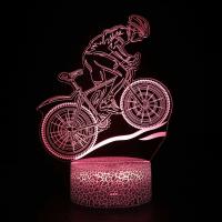 Lámpara De Noche LED USB Nighdn Para Bicicleta De Montaña Luz De Mesa Cambio De Color 16 Con Control Remoto Decoración De Habitación Regalo De Cumpleaños Para Niños Y Hombres - details 4