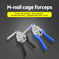 Herramienta De Pinzas Para Almohadillas De Anillo Hog Y 600pcs De M Clips Herramienta Para Red De Valla De Cerdos Pollo Acero Inoxidable Multifuncional - details 2