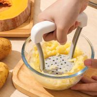 Potato Garlic Mud Press Smooth Vegetable Fruit Tool Kitchen - details 1